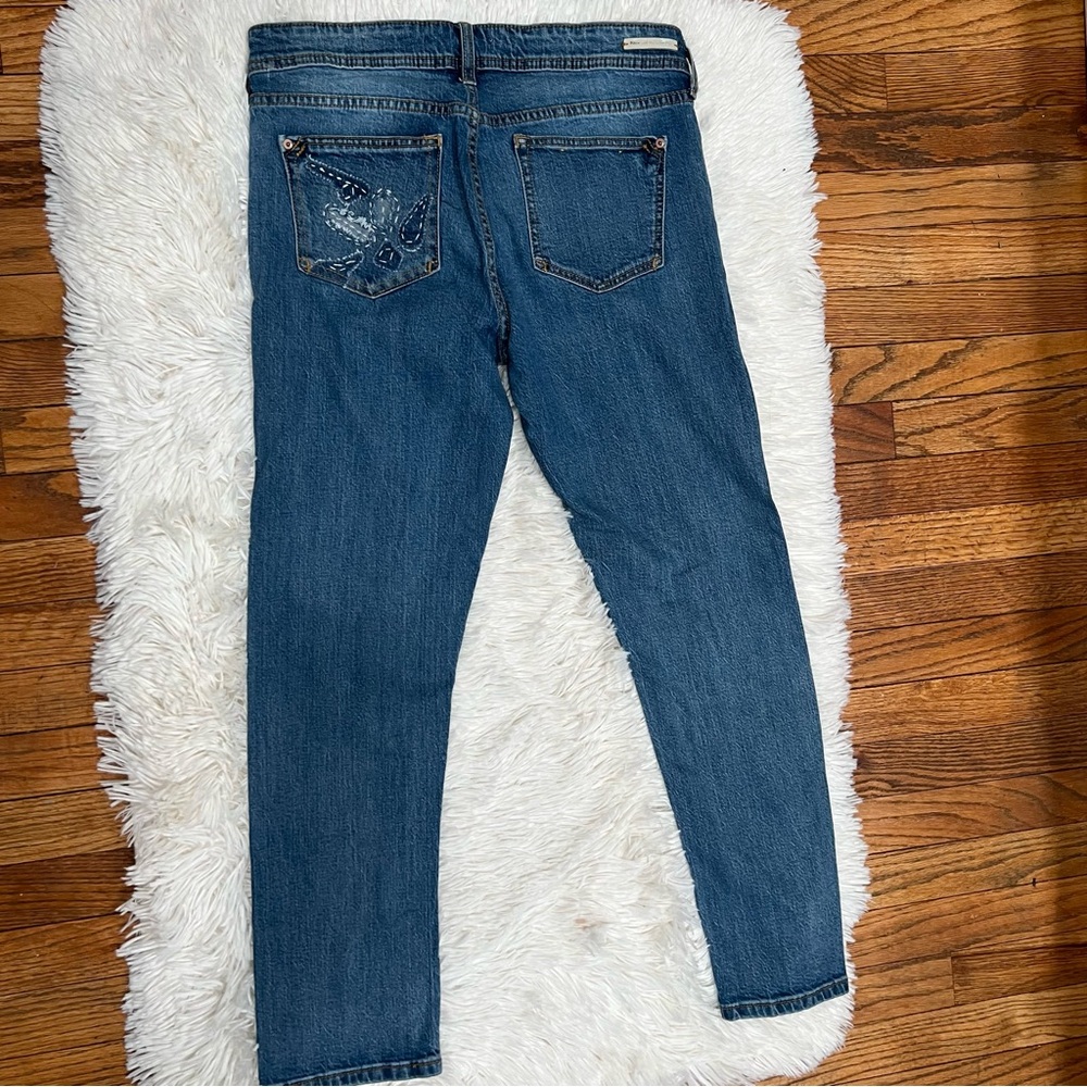 Pilcro by Antropologie slim boyfriend jeans size 28 - Picture 4 of 13